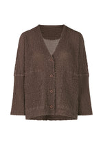 STRIPE FLOCKY CAULIFLOWER - DARK BROWN-HUED （no.48）