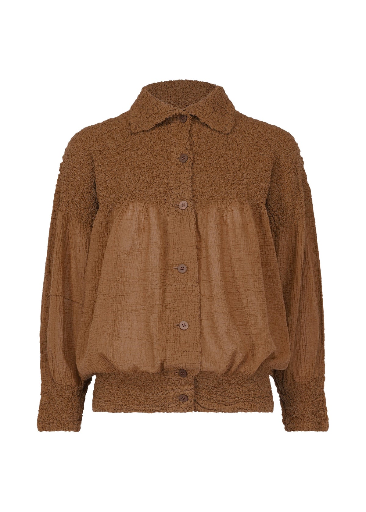 BALLOON CAULIFLOWER, Women's Cardigan, Brown view 1 of 7