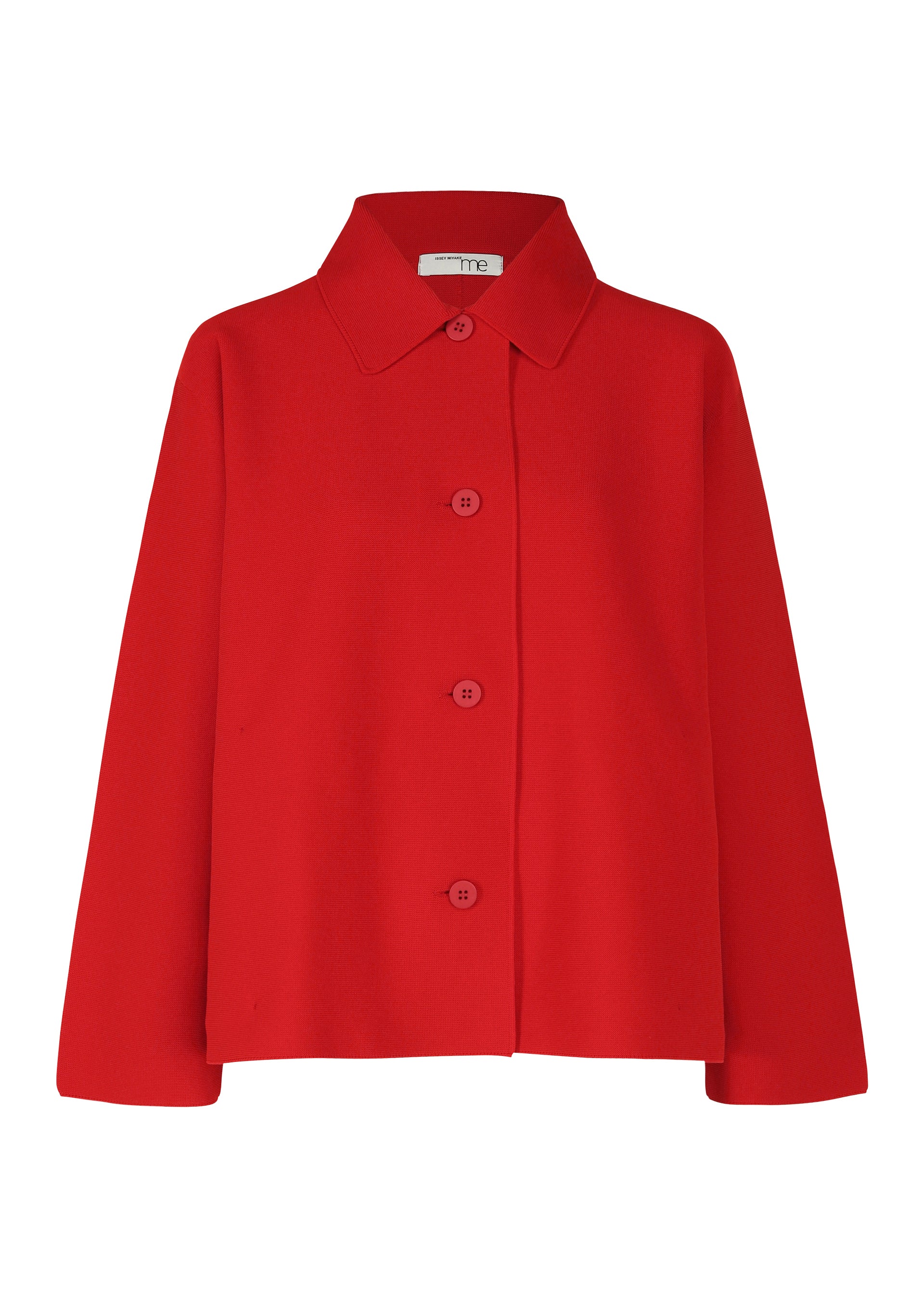 Zoomed view SOLID KNIT - RED （no.24）
