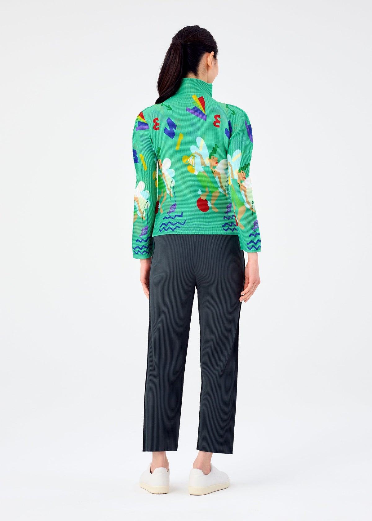 FINE KNIT PLEATS COLOR 2