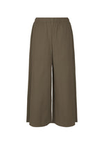 FINE KNIT PLEATS BOTTOM 2 - DARK BROWN （no.46）