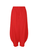 FINE KNIT PLEATS BOTTOM 2 - RED （no.24）