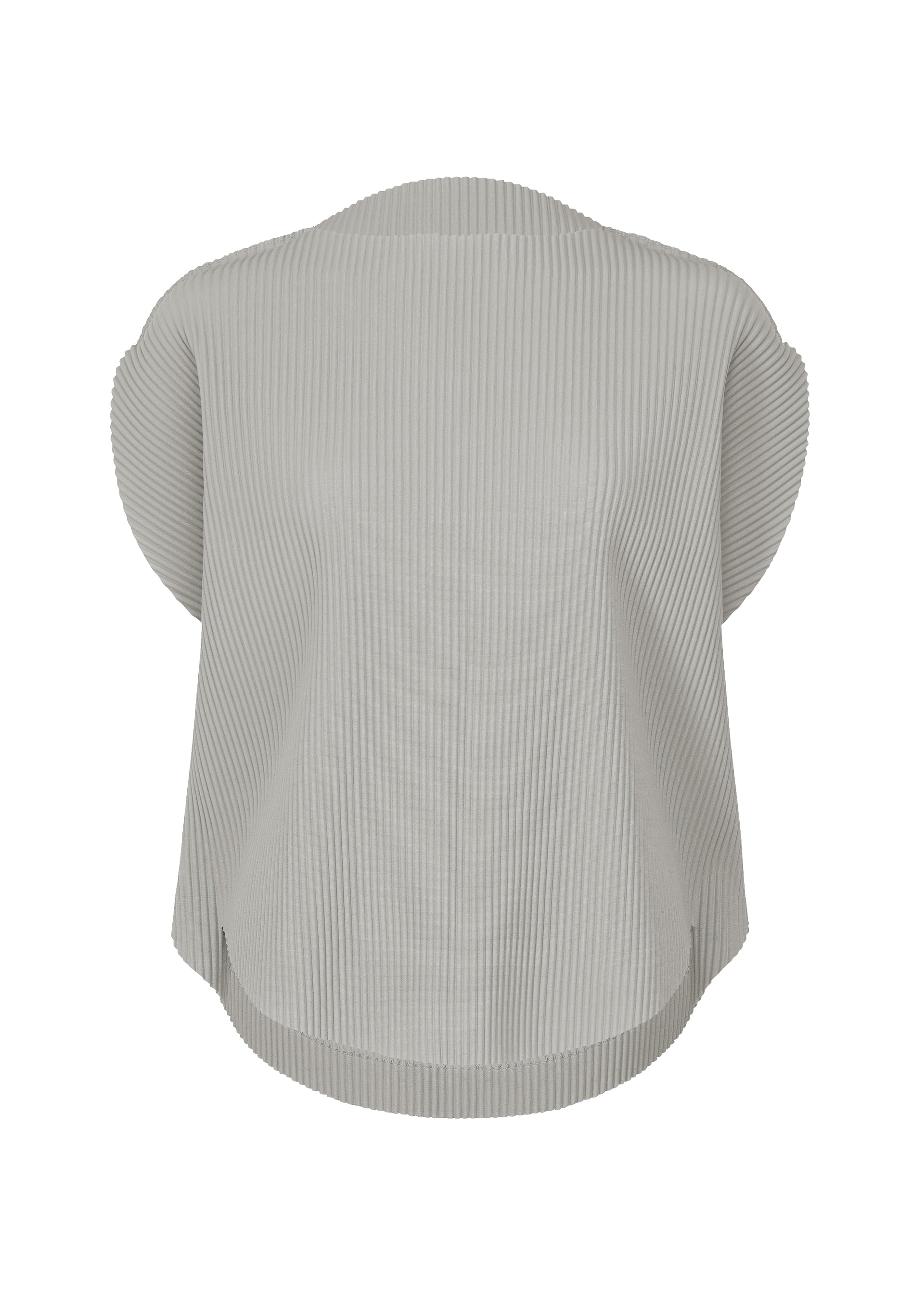 CIRCLE PLEATS, Women's Tops, Grey