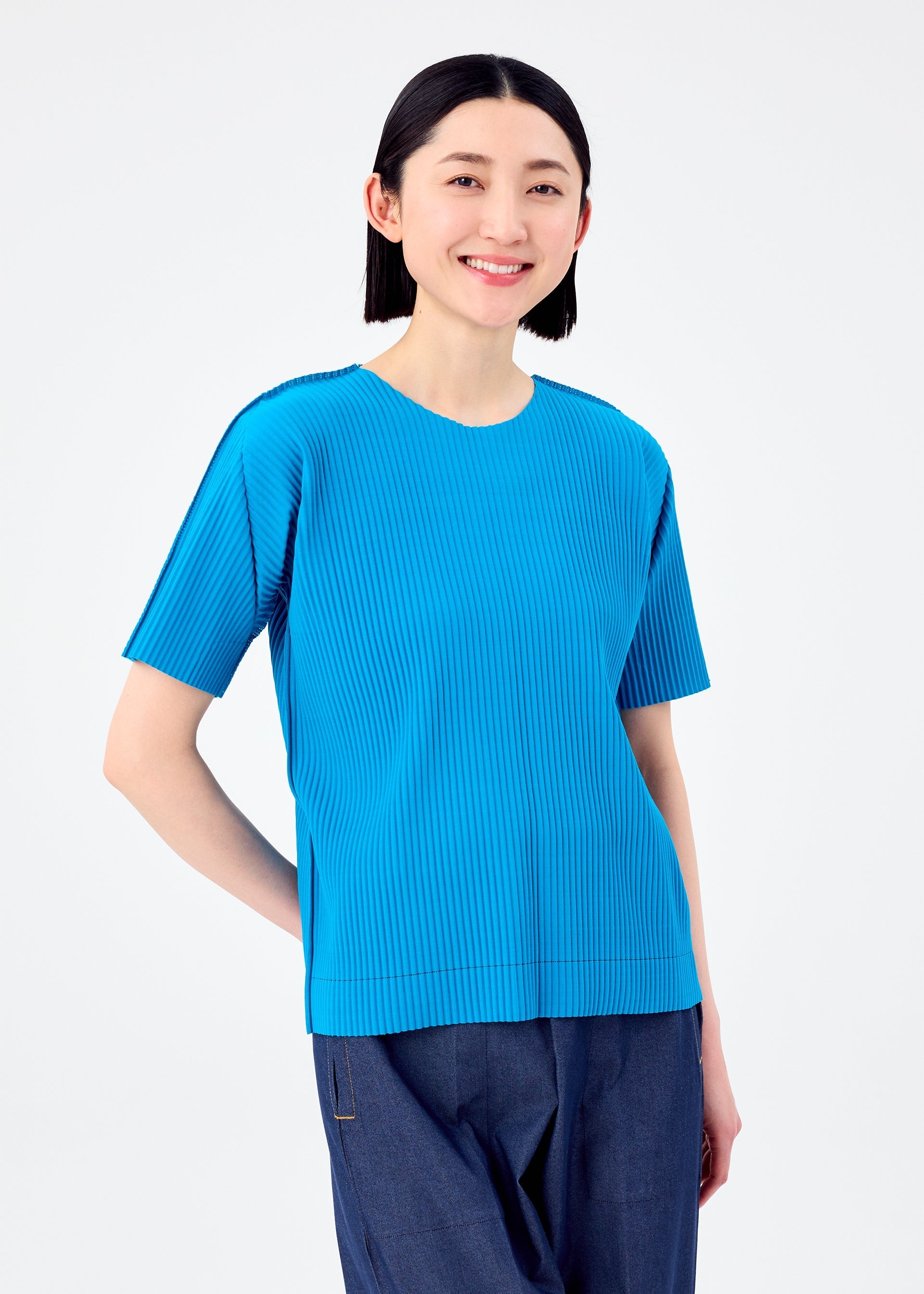 FINE KNIT PLEATS COLOR 1