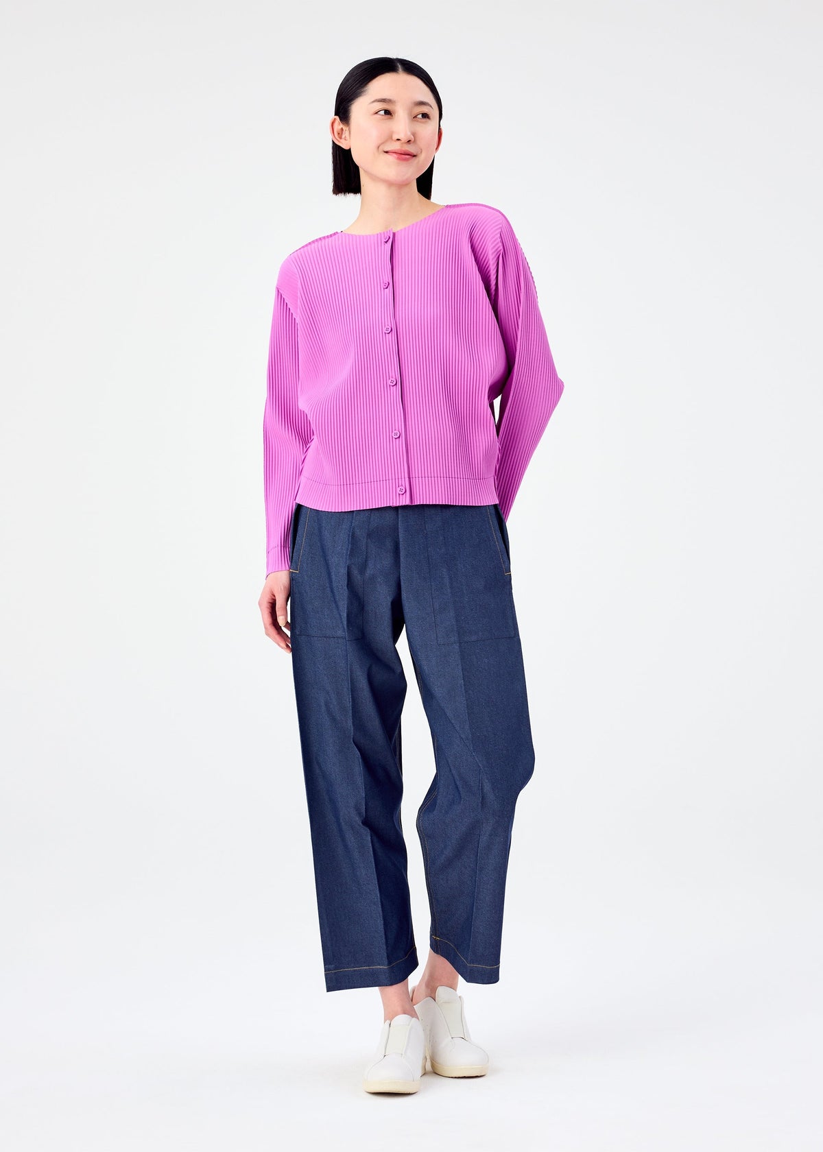 FINE KNIT PLEATS COLOR 1