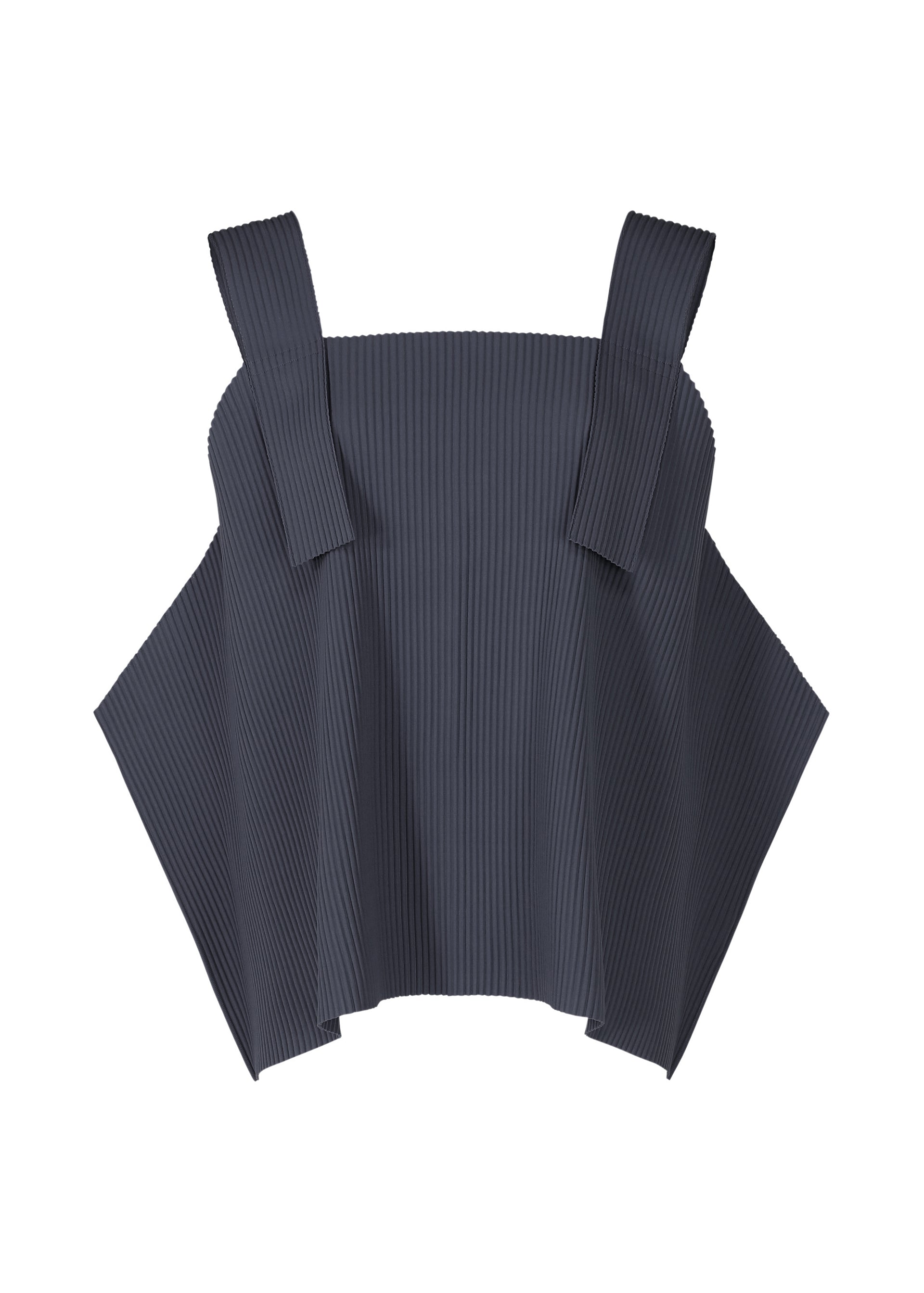 Zoomed view BELT PLEATS - NAVY （no.75）