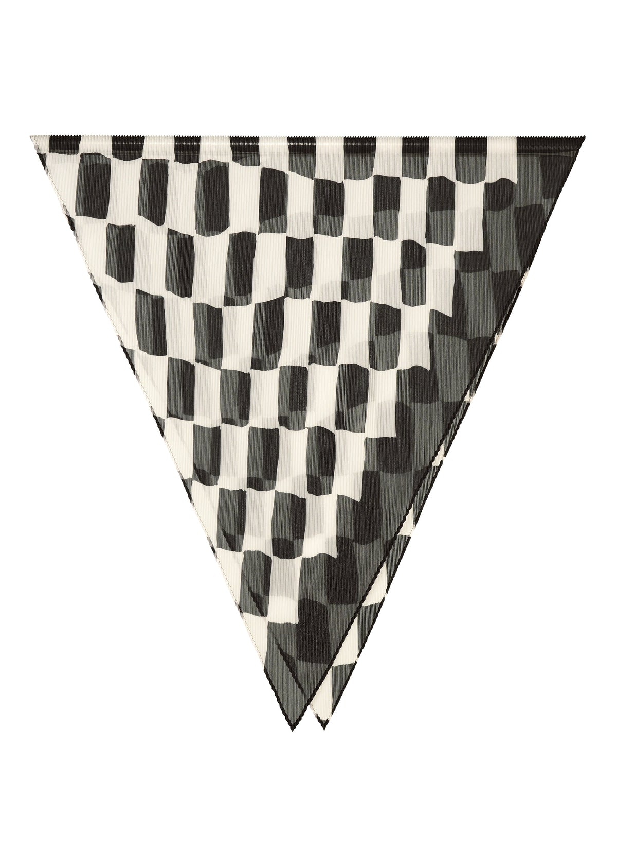 DIAMOND PLEATS STOLE, Accessories & Others_Stole, Black view 1 of 5