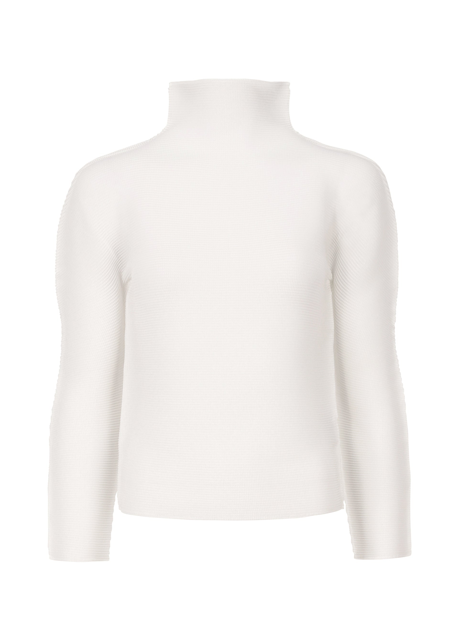 Zoomed view STRETCH PLEATS, Women's Tops, White - WHITE （no.01）