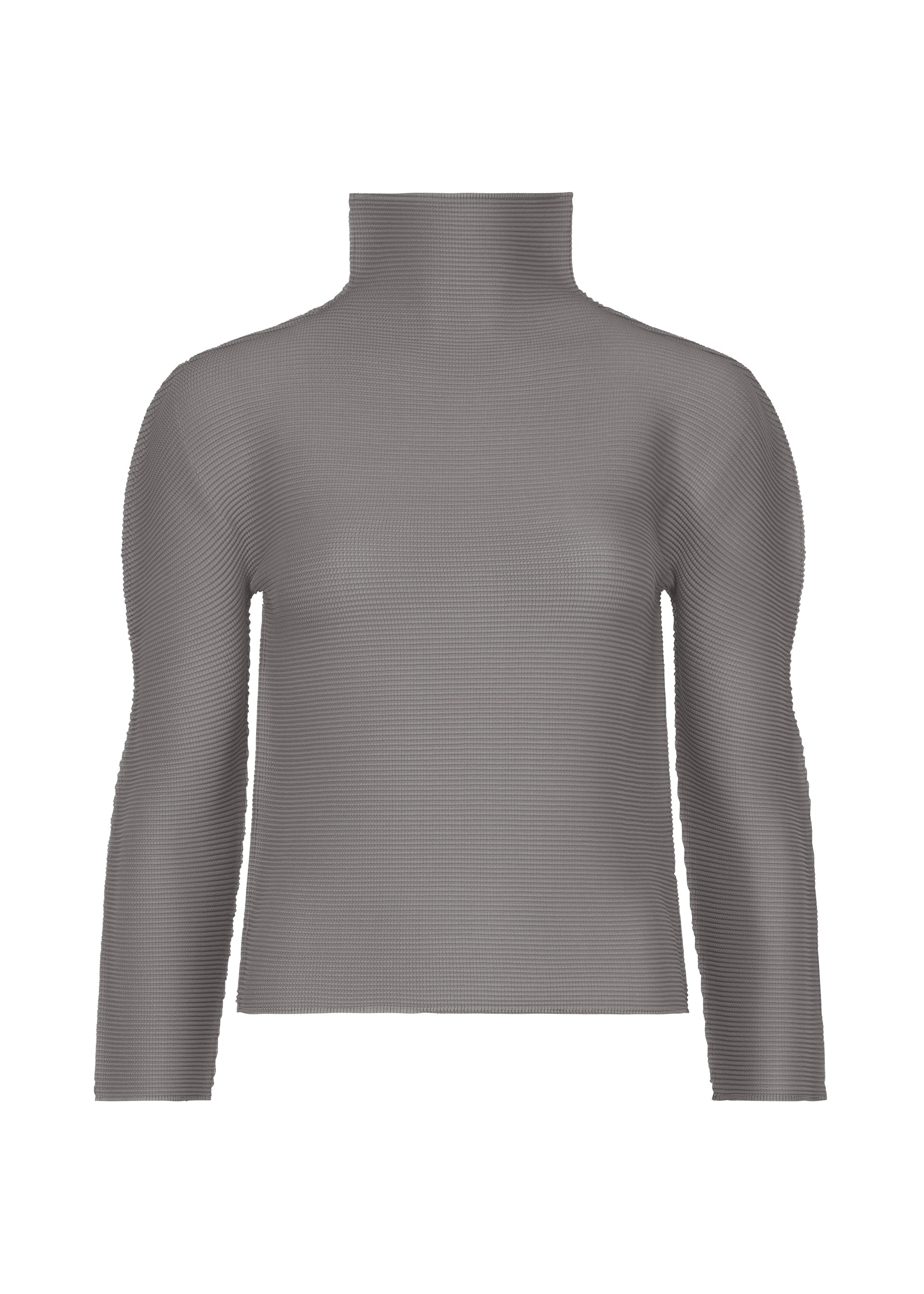 Zoomed view STRETCH PLEATS 1, Women's Tops, Gray - GRAY （no.12）