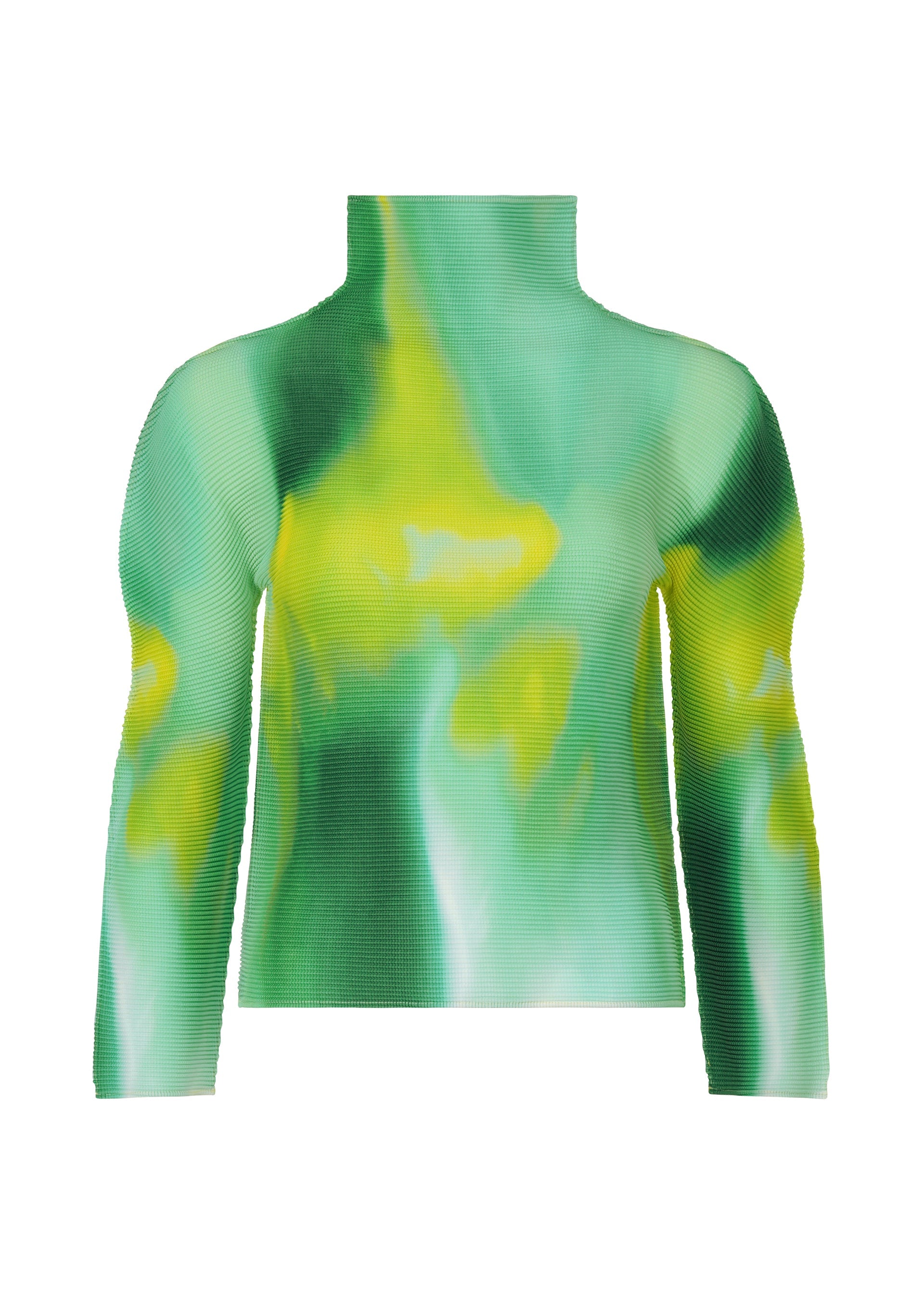 Zoomed view AURORA, Women's Tops, Green - GREEN-HUED （no.69）