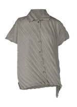 ANGLE PLEATS SHIRT