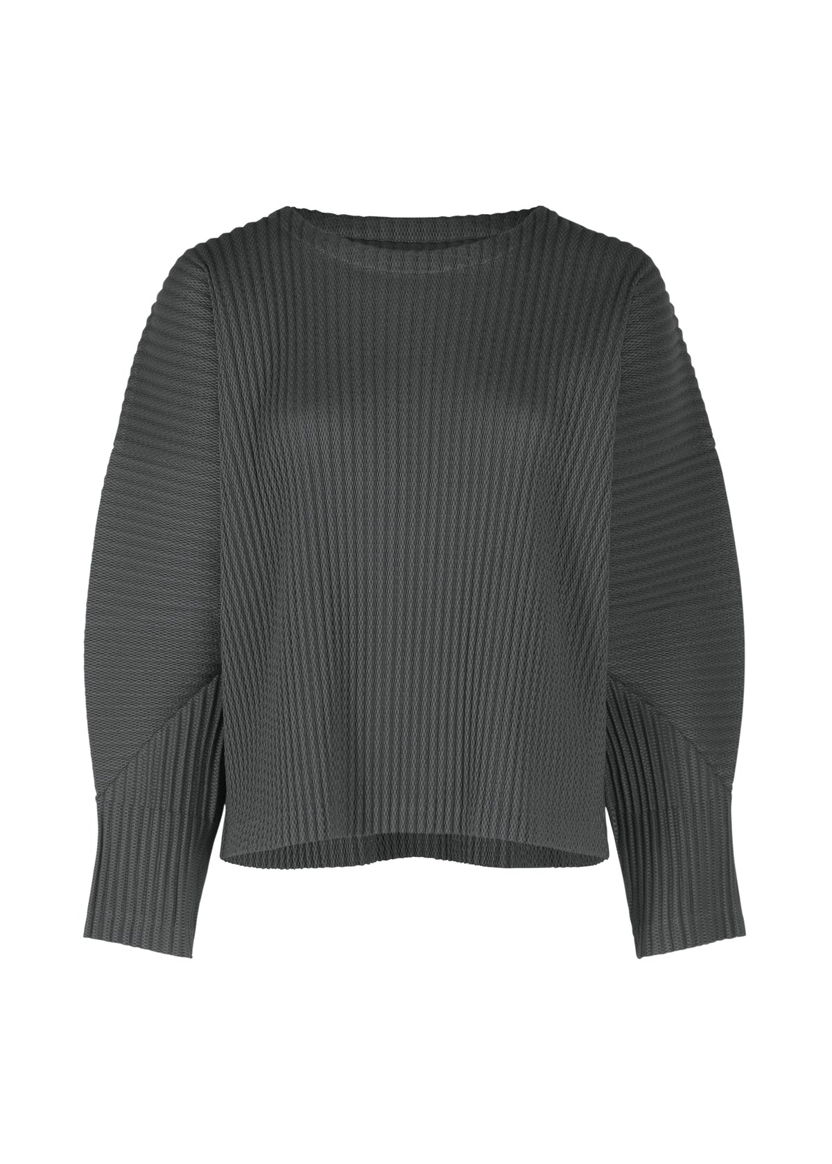 WARM MESH PLEATS, Women's Tops, Gray view 1 of 7
