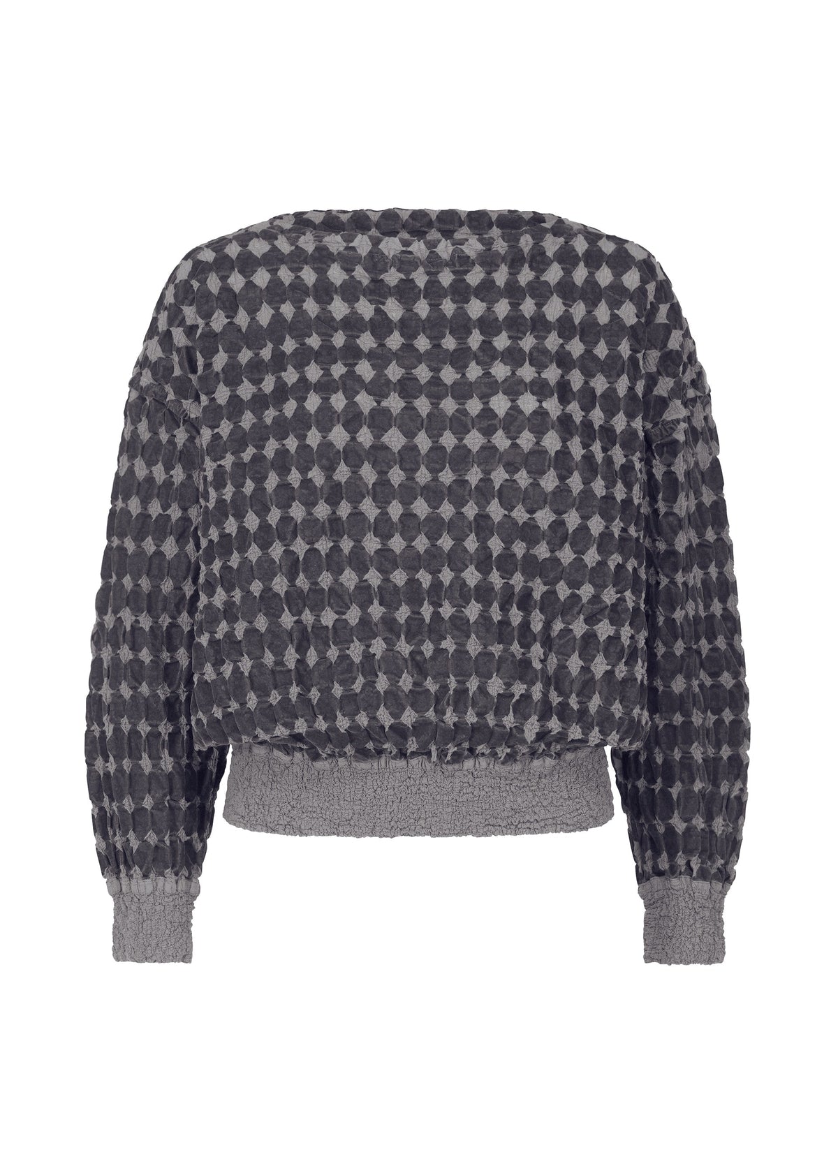 DIAMOND FLOCKY CAULIFLOWER, Women's Top, Gray view 1 of 6