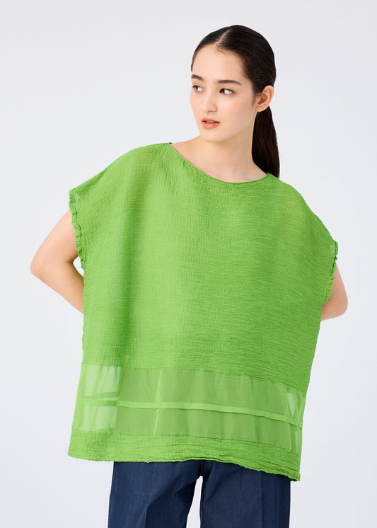 SHEER SEE-THROUGH CREPE view 2