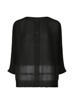 SHEER SEE-THROUGH CREPE