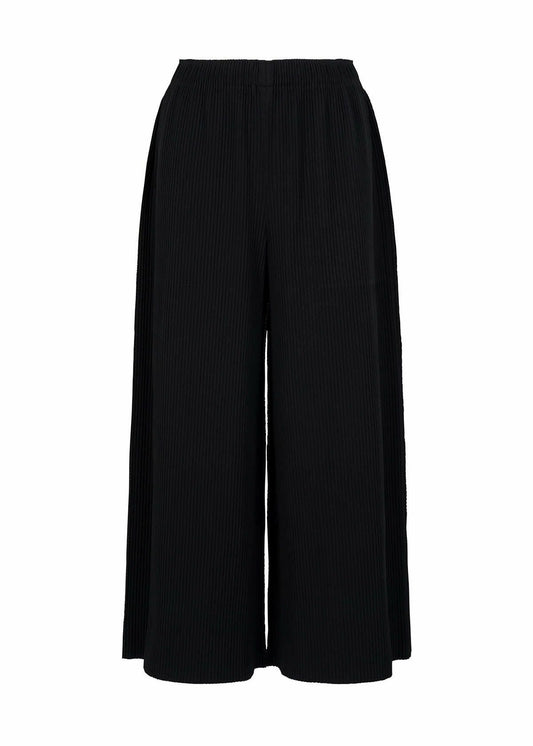 FINE KNIT PLEATS BLACK view 1