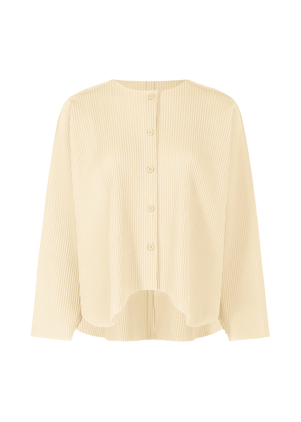 AURORA PLEATS, Women's Cardigan, White view 1 of 8