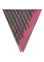 TAPE CHECK PLEATS STOLE