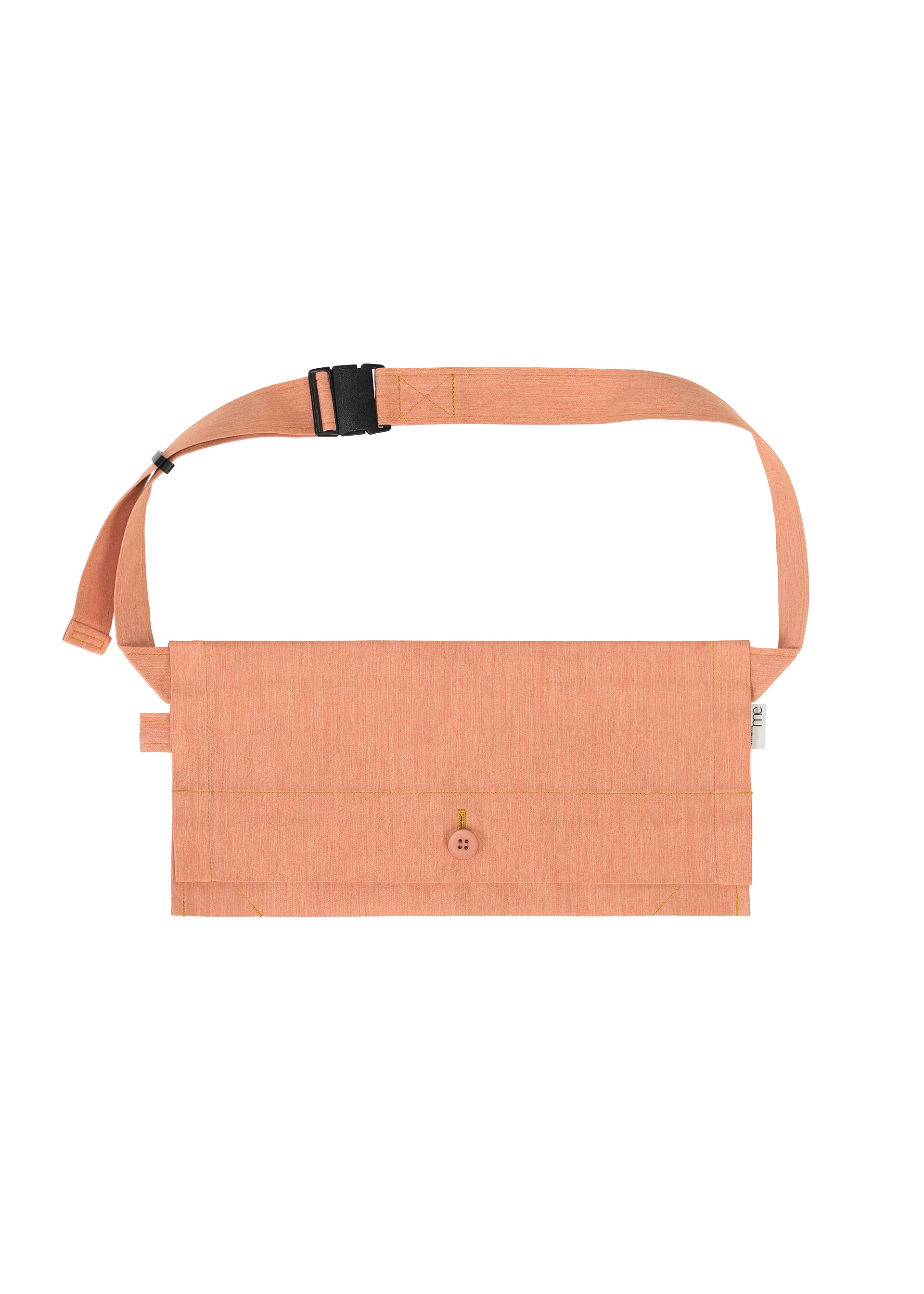 Zoomed view FLAT DENIM BAG - SALMON PINK （no.31）