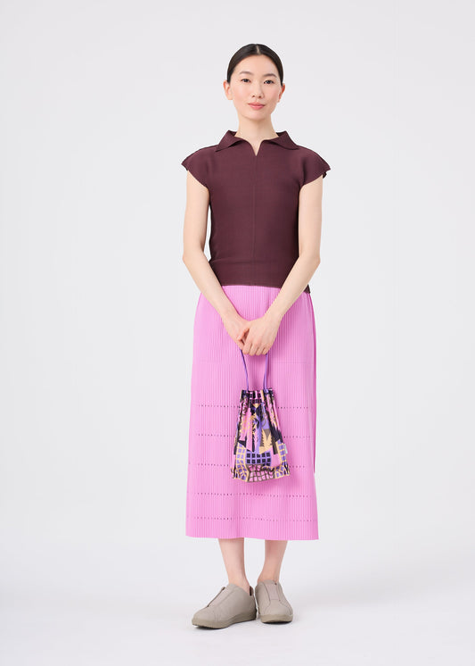 BUILDING TRUNK PLEATS BAG view 2