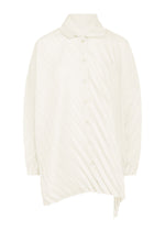 ANGLE PLEATS SHIRT