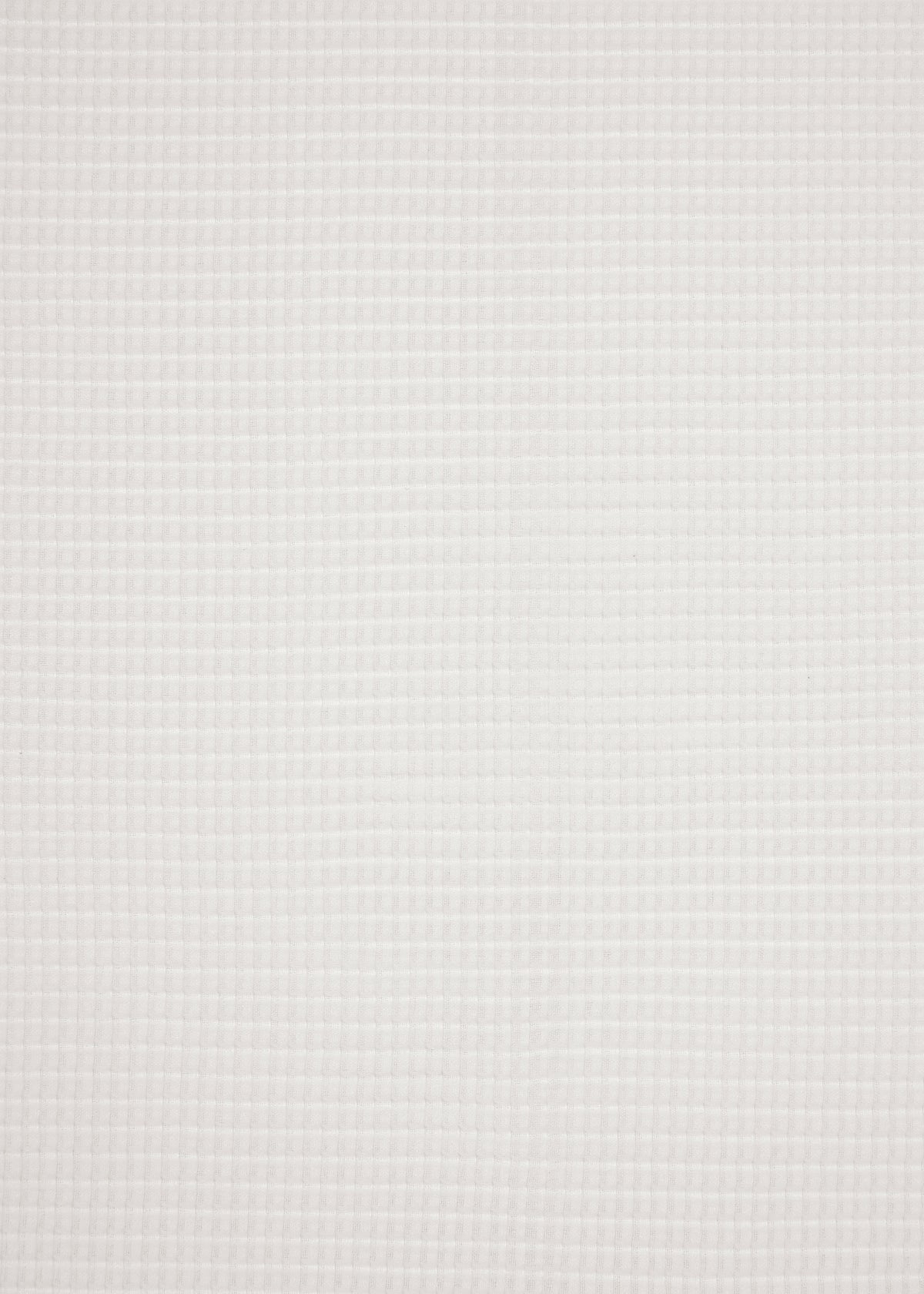 Zoomed view Off-white, long-sleeved me ISSEY MIYAKE STRETCH PLEATS cardigan with a uniform, grid-like stretch pleat texture.