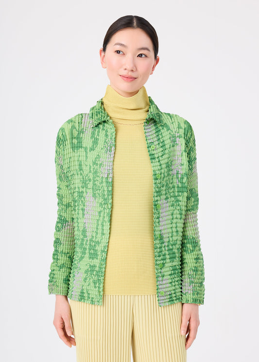 LEAF PLEATS SHIRT view 2