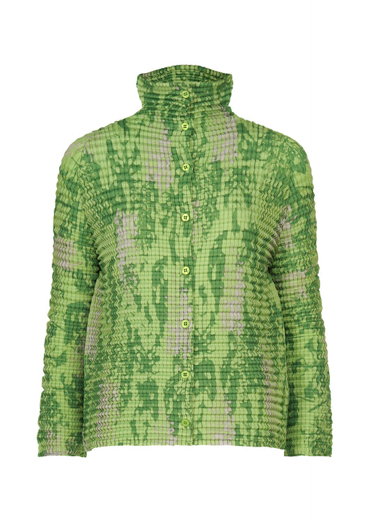 LEAF PLEATS SHIRT view 1
