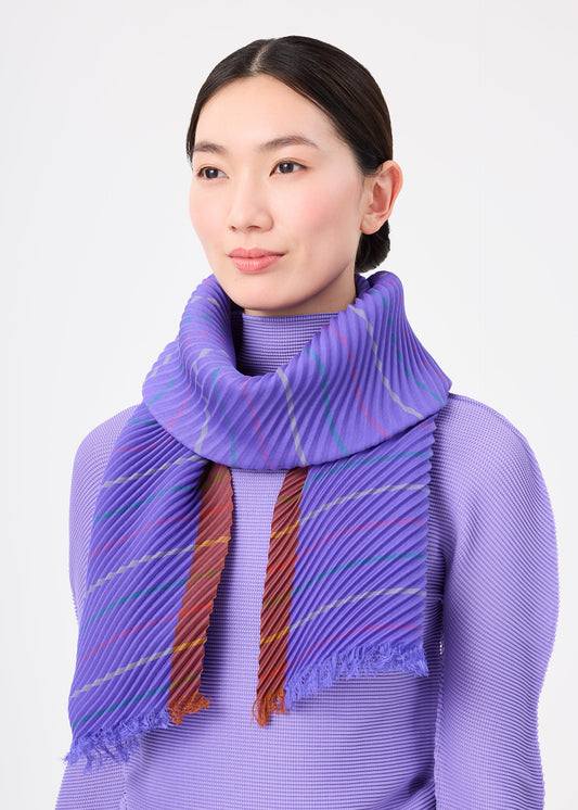 STRIPE PLEATS STOLE view 2