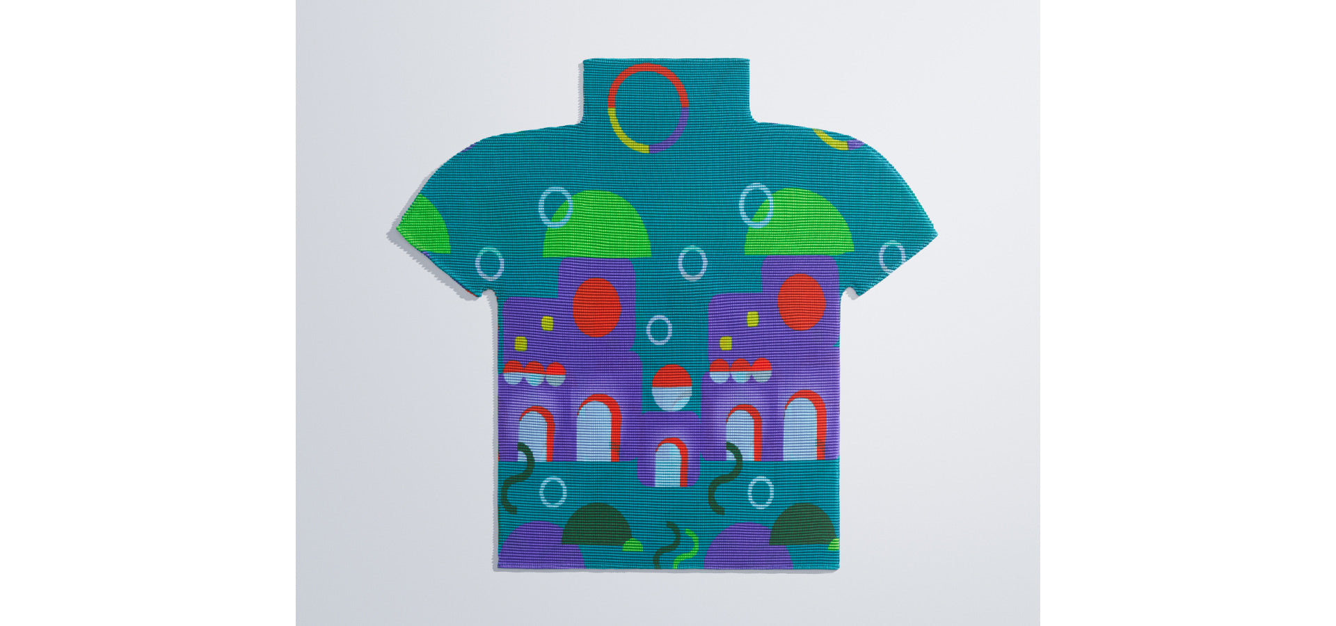 ISSEY MIYAKE×IKKO TANAKA バングル+ブローチ マルチカラー