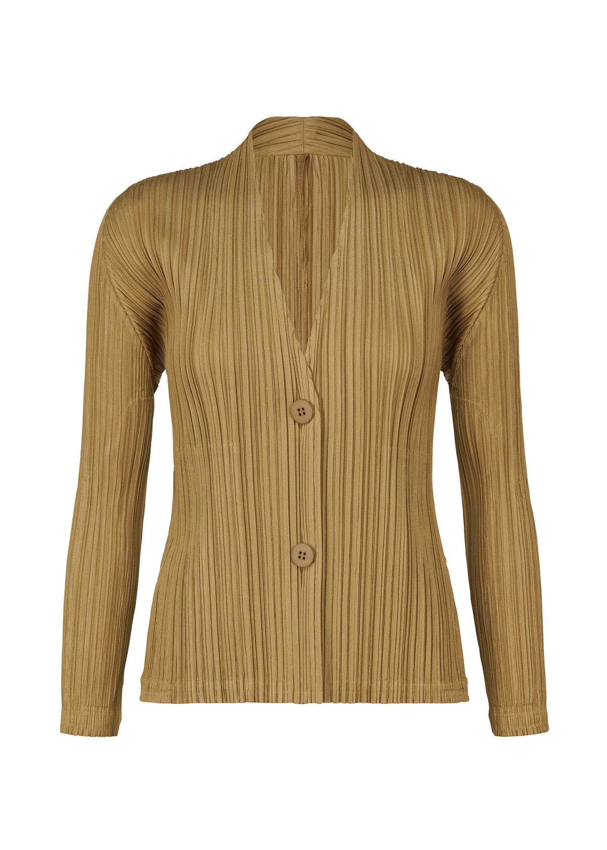 MELLOW PLEATS CARDIGAN