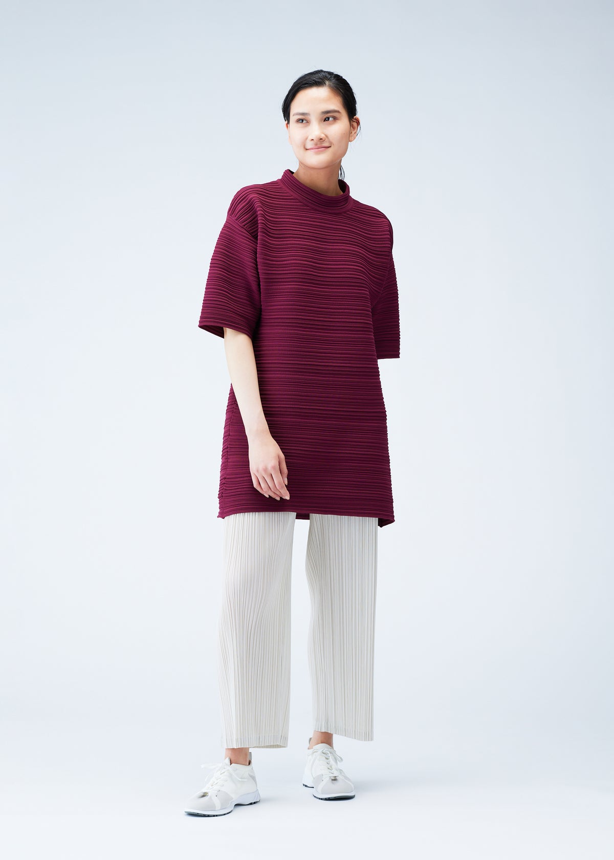 CREPE KNIT TOP