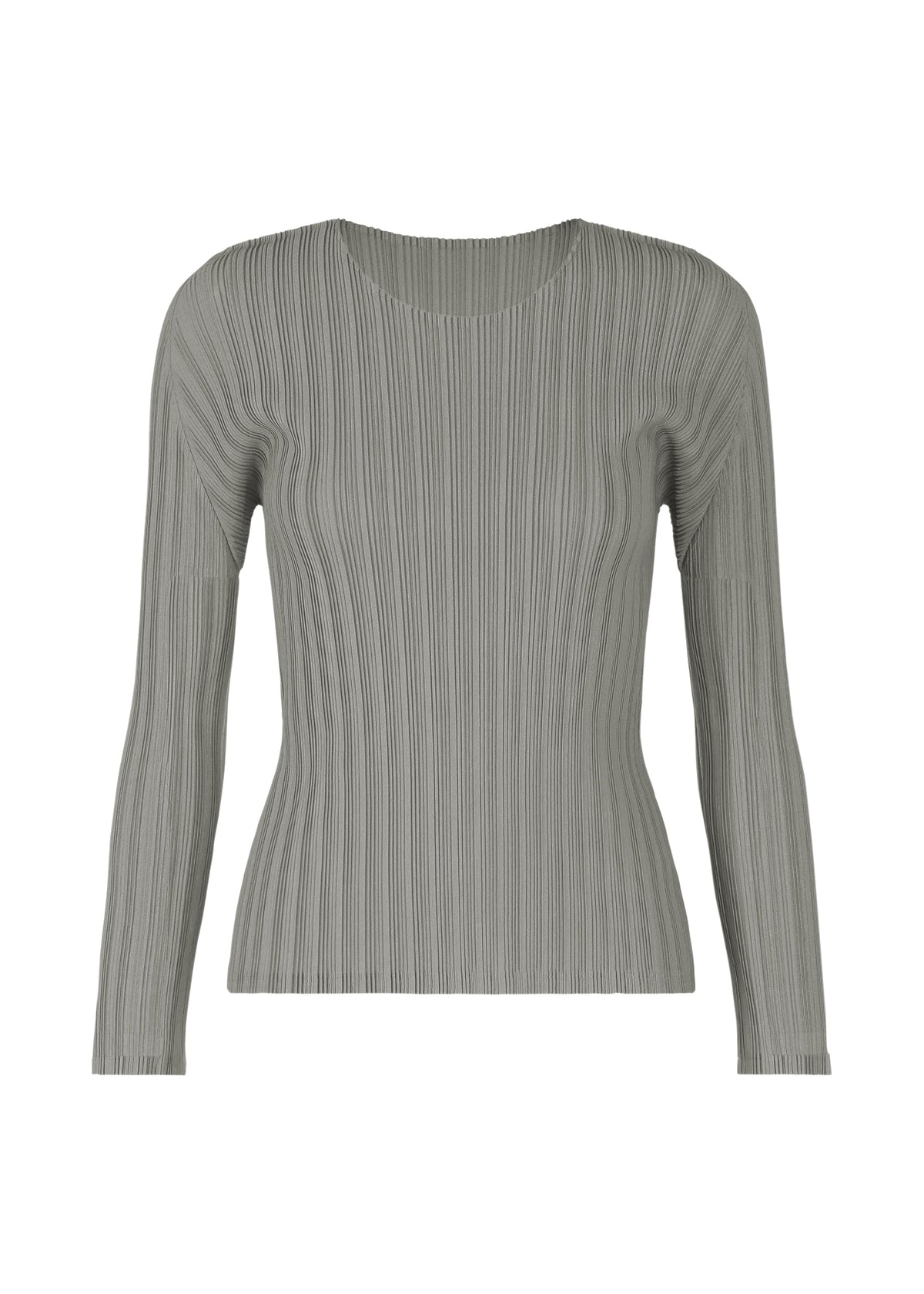 RIB PLEATS OCTOBER, Women's Tops, Gray