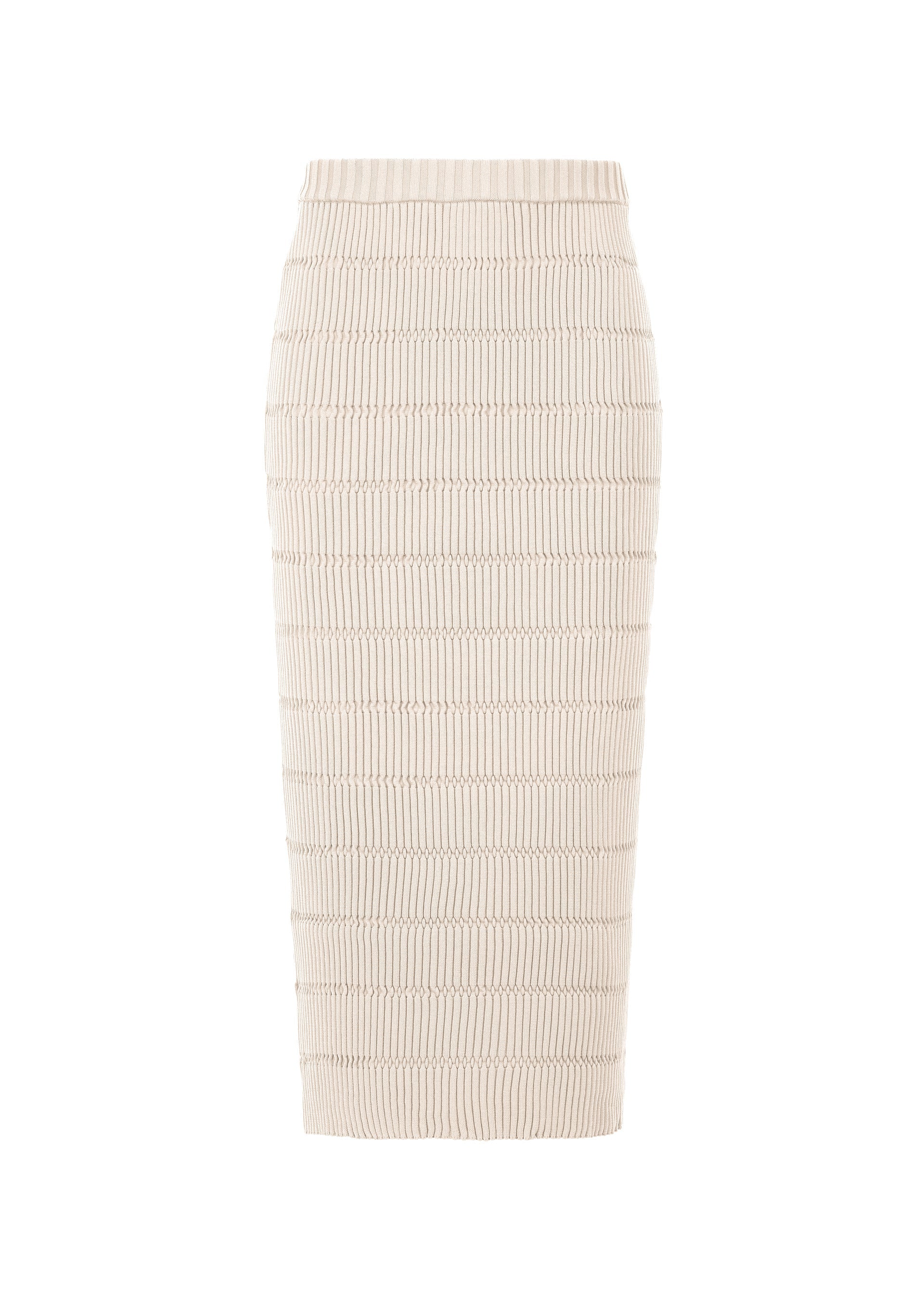 JIGGLY KNIT, Women's Skirt, Beige