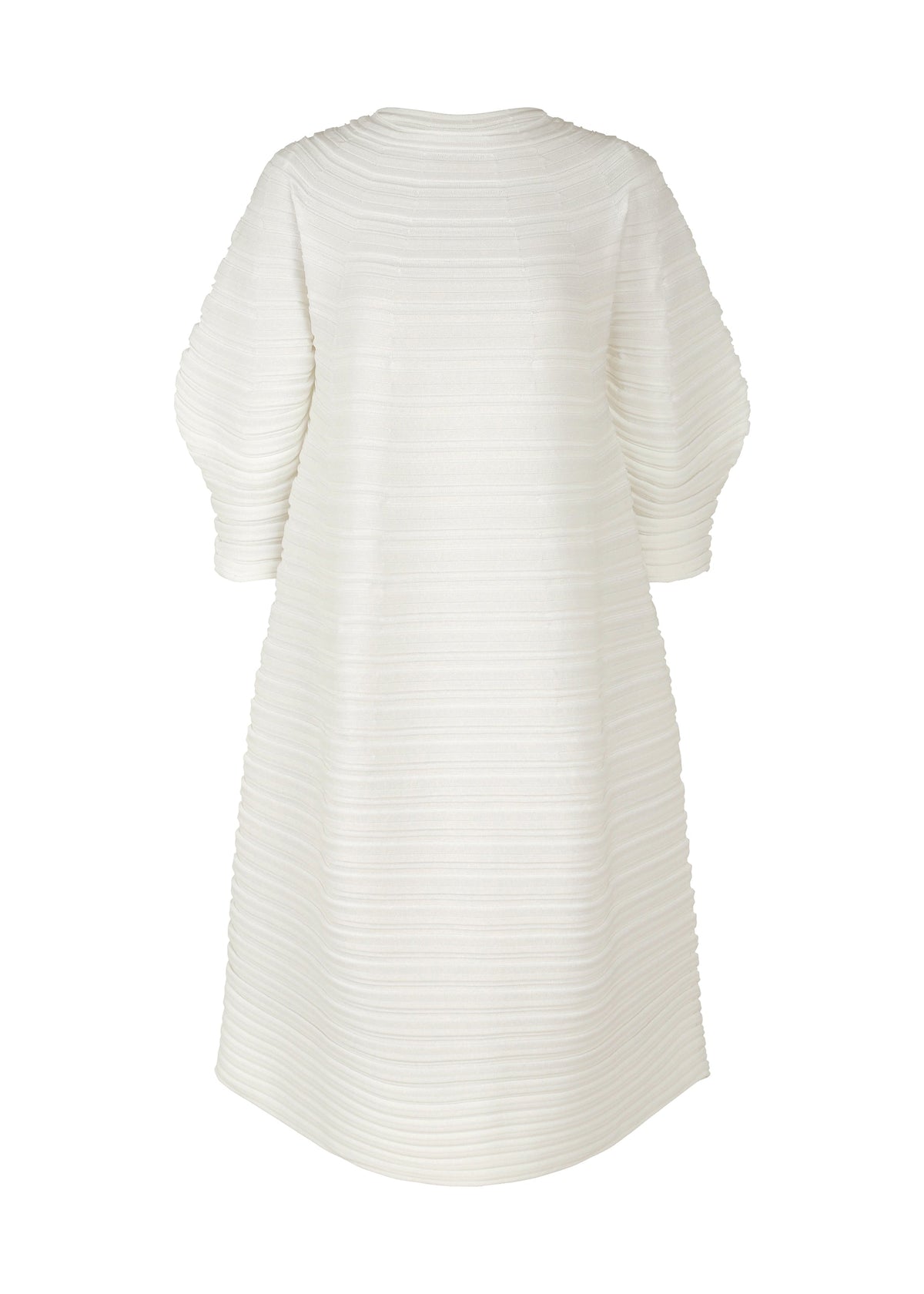 MUSHROOM KNIT, Women's Dress, White