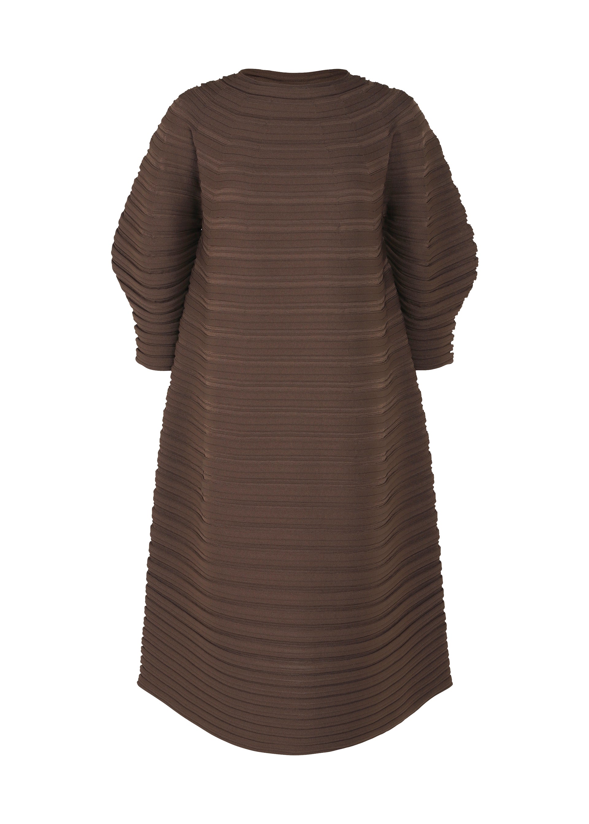 MUSHROOM KNIT, Women's Dress, Brown