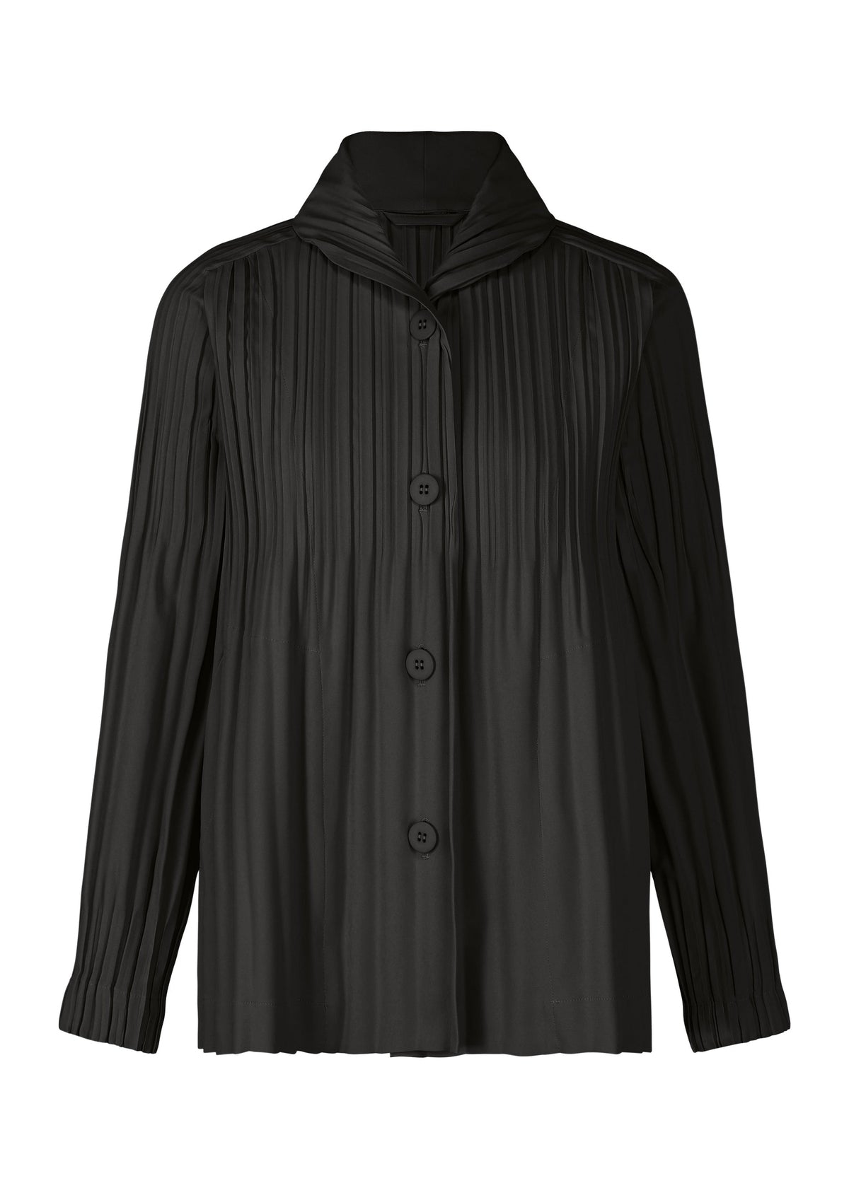 SMOOTH COAT, Women's_Jackets & Coats_Jackets & Blousons, Black