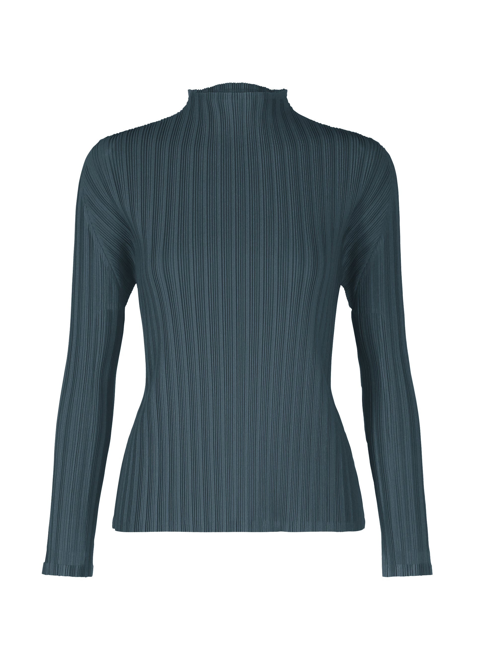 Zoomed view RIB PLEATS NOVEMBER - GRAYISH NAVY （no.77）