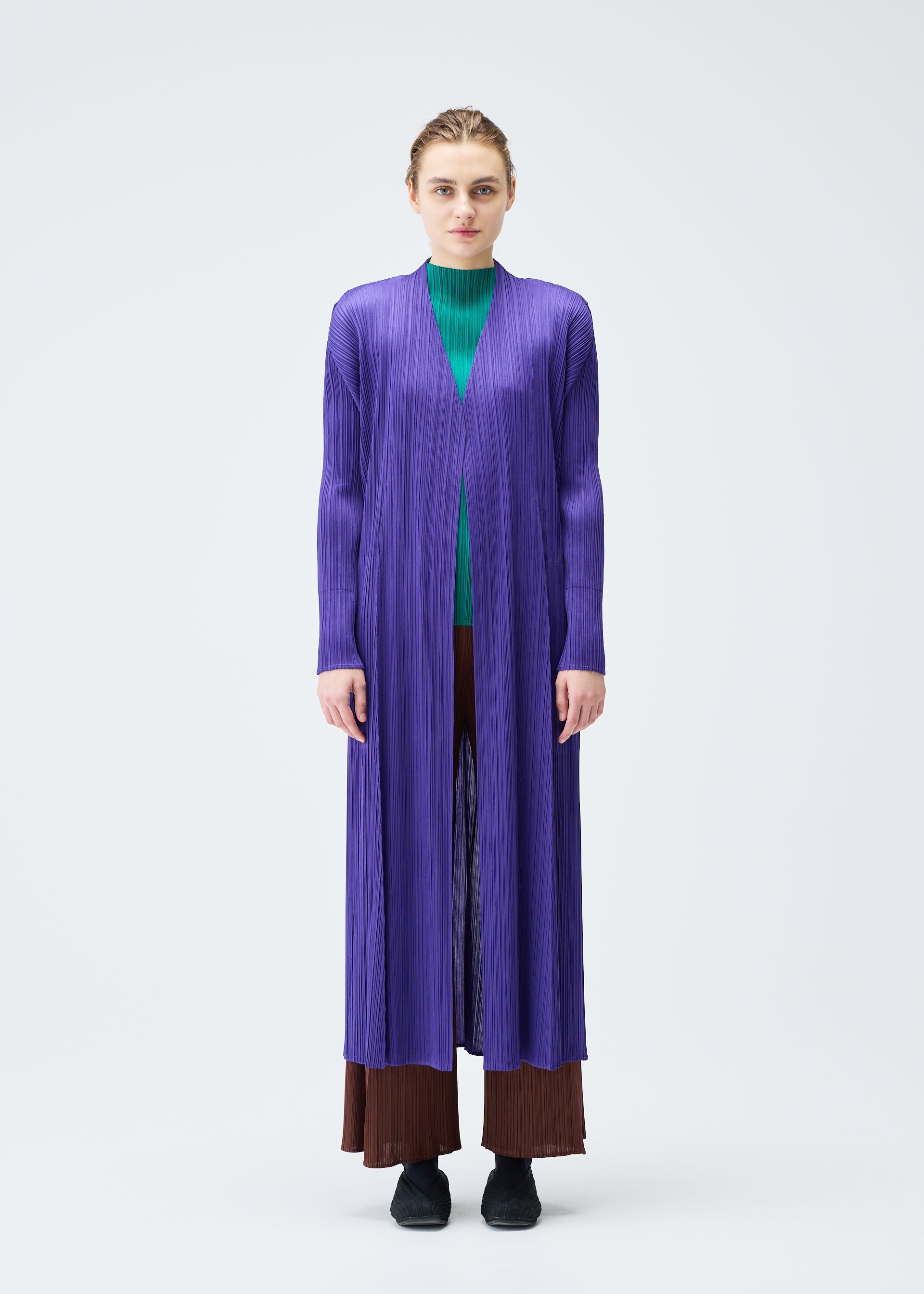 PLEATS PLEASE パープル チュニック PLEATS PLEASE ISSEY MIYAKE – ISSEY MIYAKE ONLINE STORE