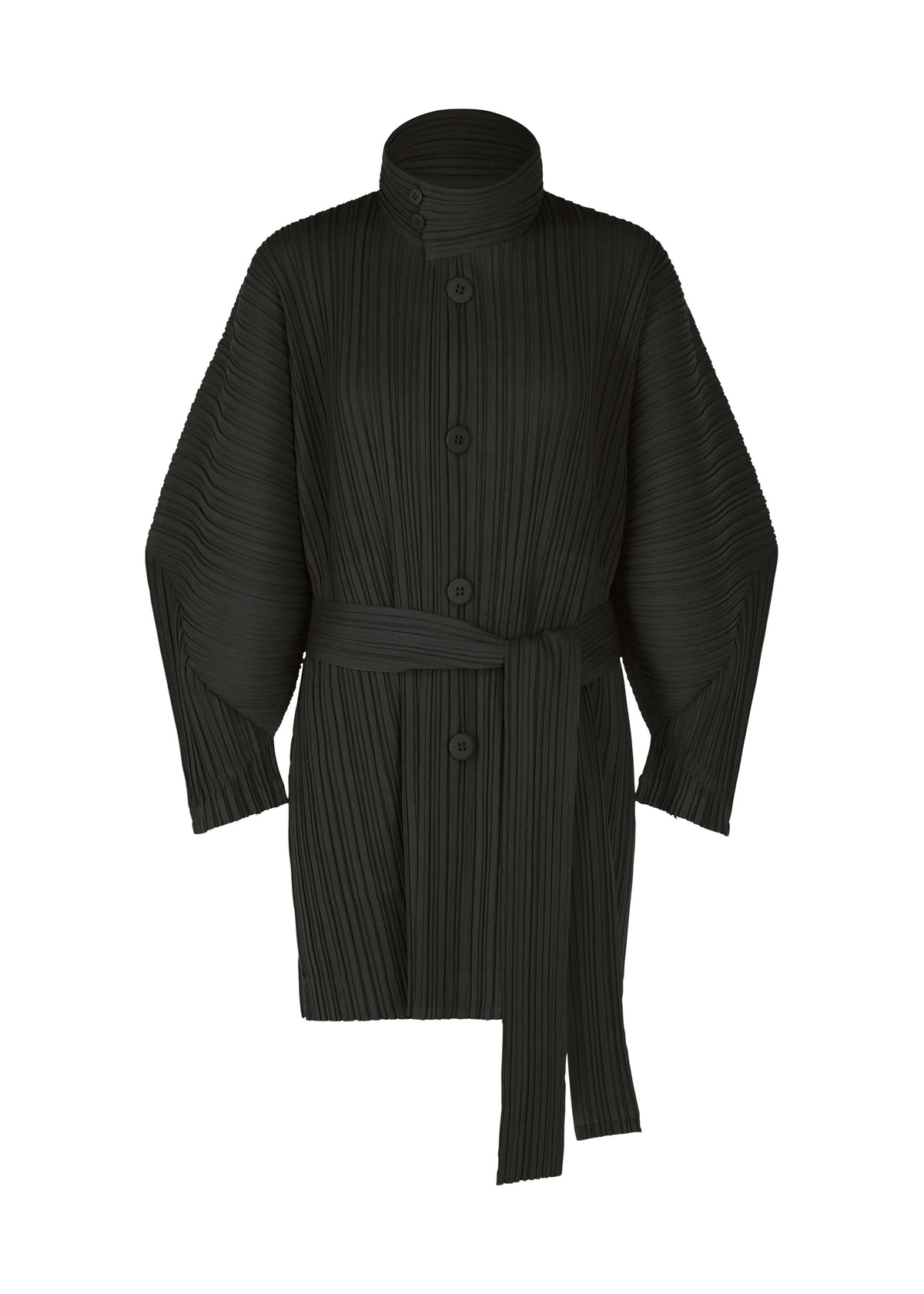 WOOL PLEATS, Women's Jackets & Coats, Black view 3 of 9