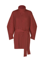 WOOL PLEATS - BROWN RED （no.45）