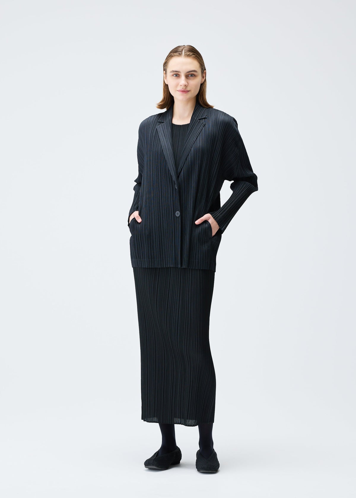 PLEATS JACKET