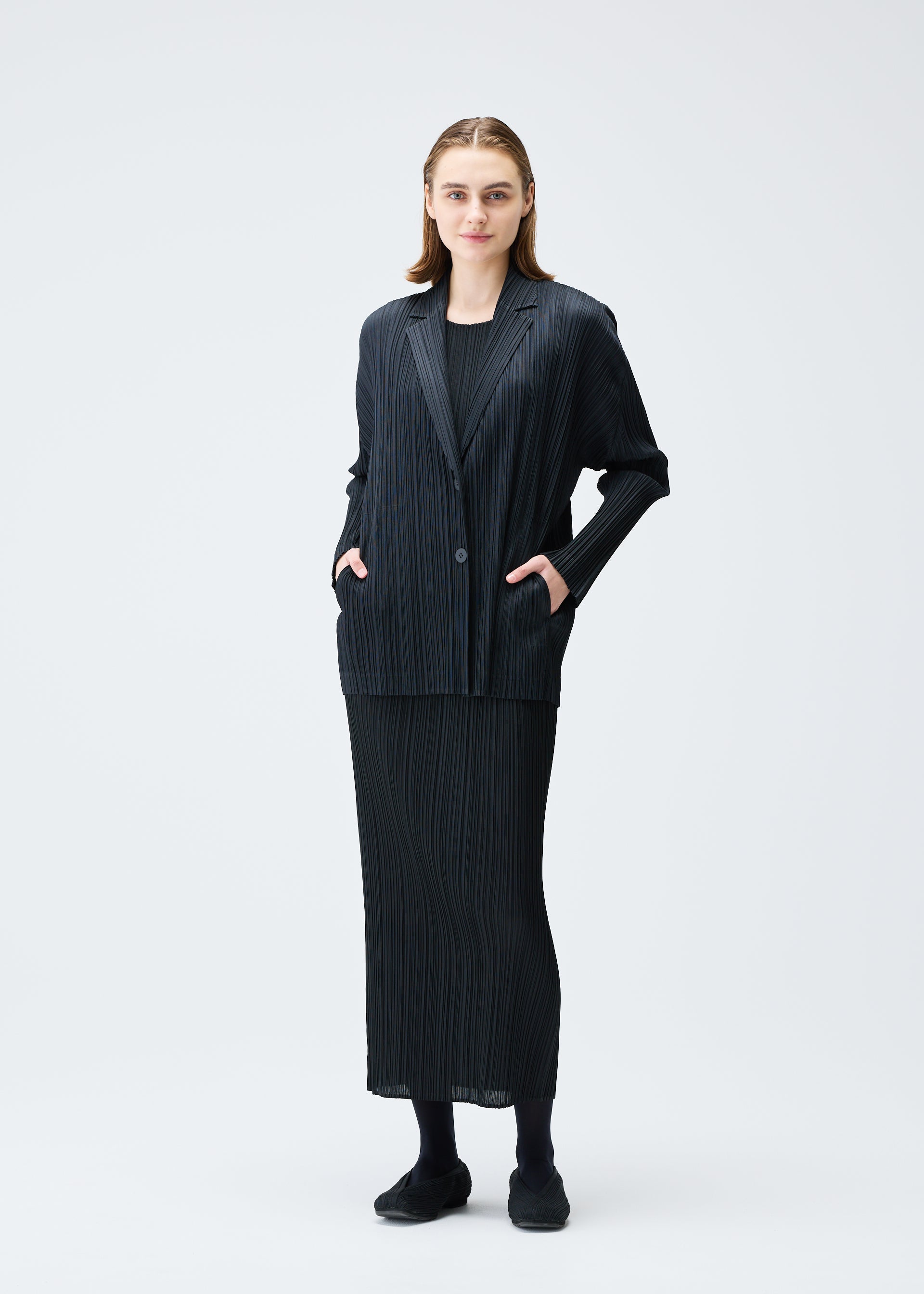 PLEATS JACKET