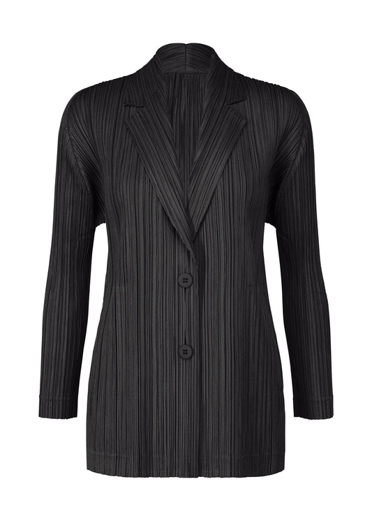 PLEATS JACKET, Women's Jackets & Coats, Black