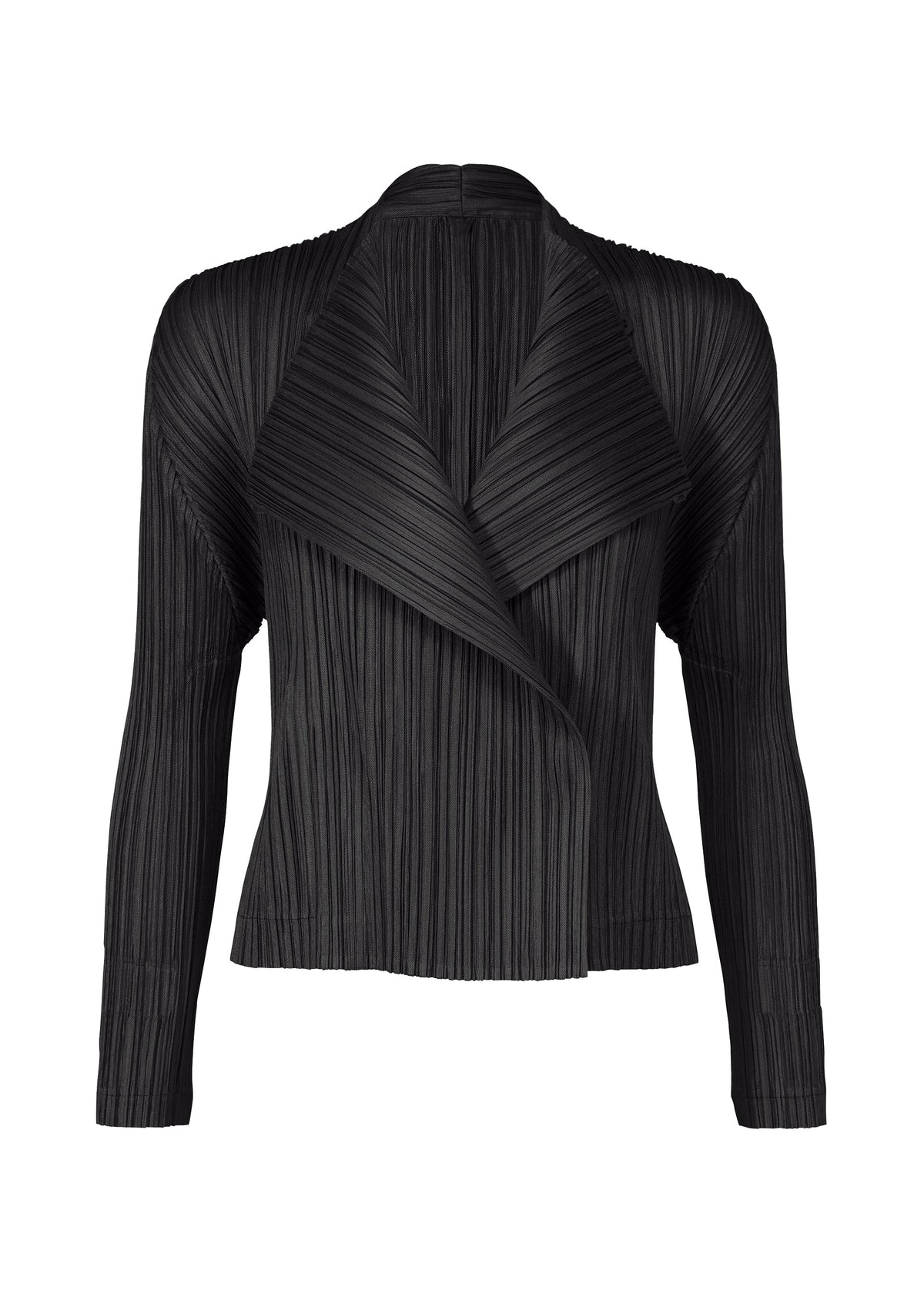 PLEATS JACKET, Women's Jackets & Coats, Black