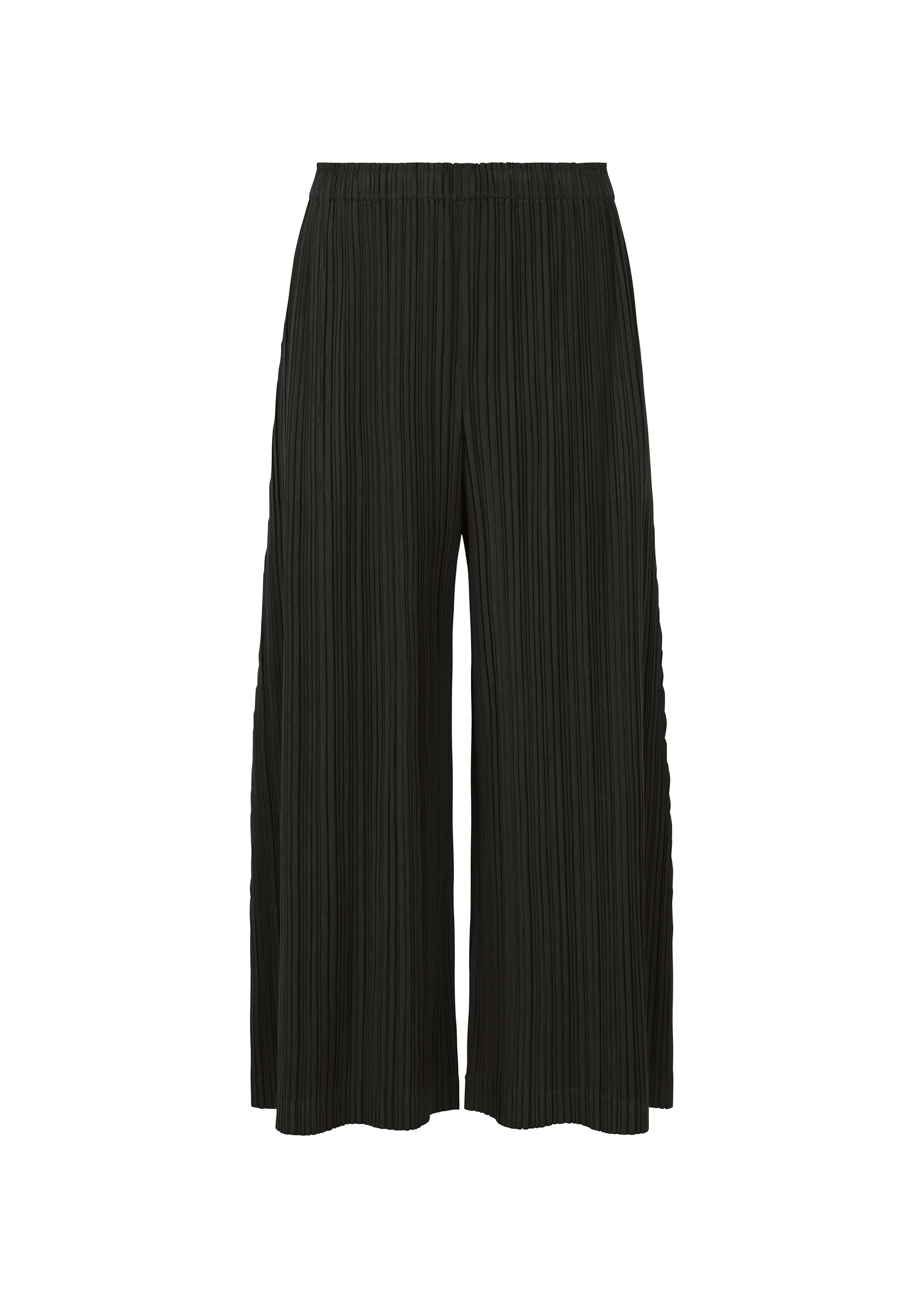 Zoomed view Wool Plaats, Women's Pants, Black - BLACK （no.15）
