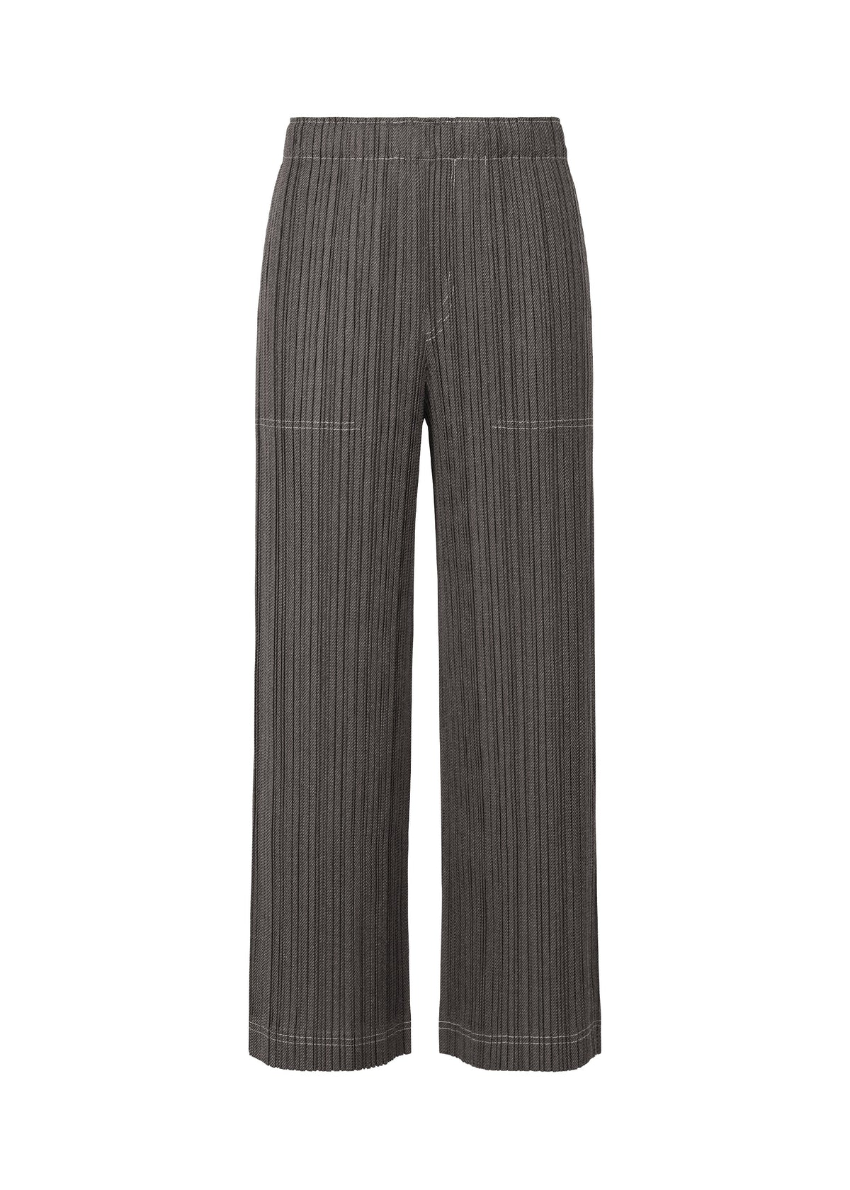 COTTON DENIM, women's pants, black view 1 of 8
