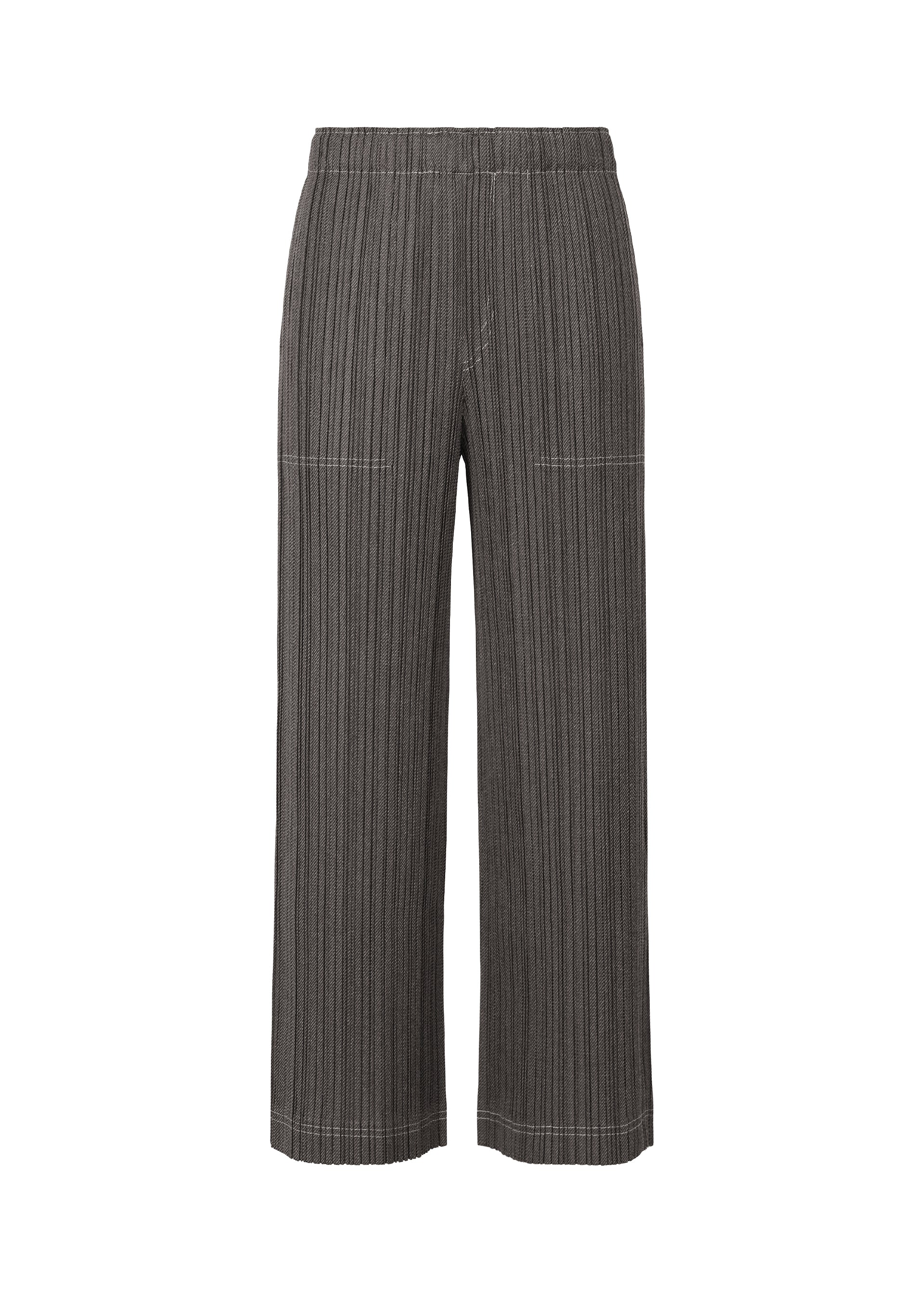 Zoomed view COTTON DENIM, women's pants, black - BLACK （no.15）