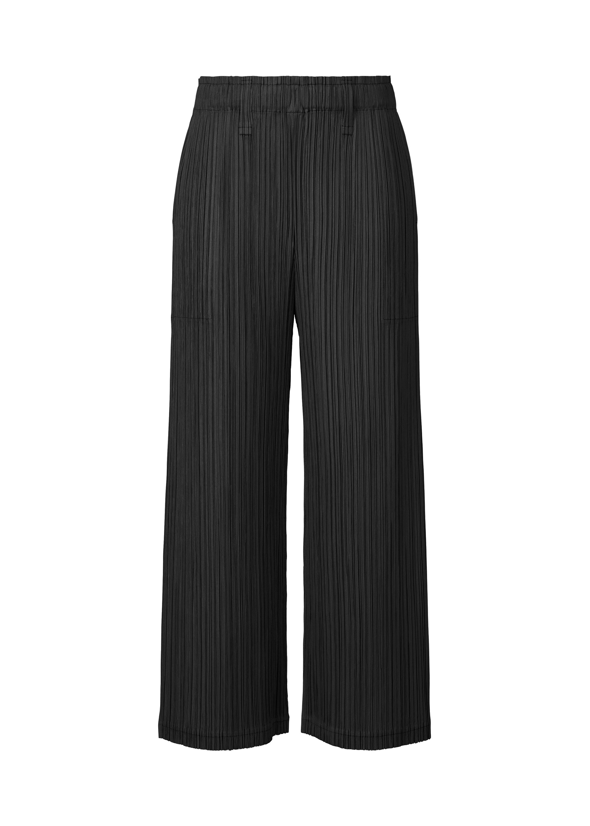 Zoomed view THICKER BOTTOMS 2 - BLACK （no.15）