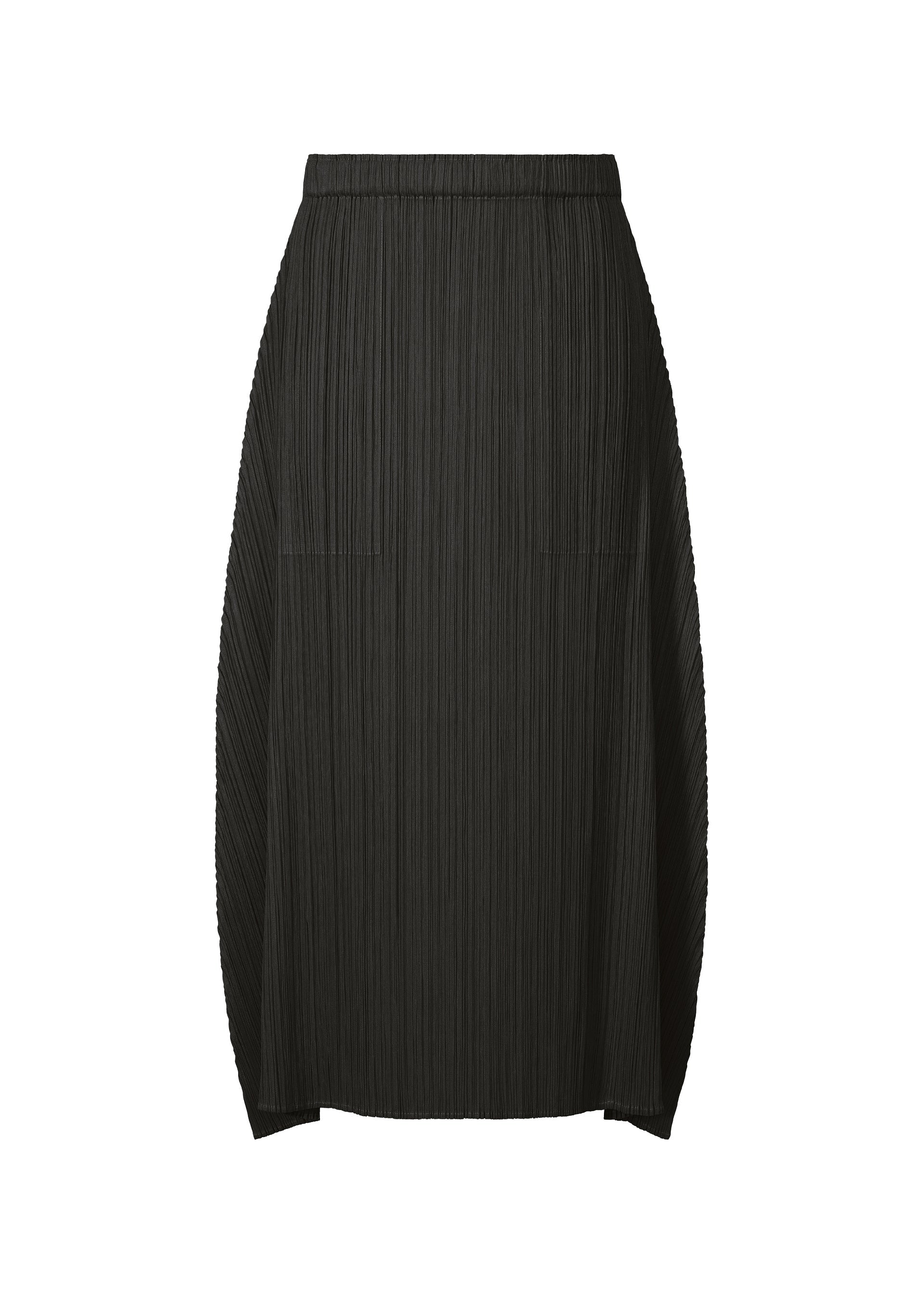 Zoomed view MONTHLY COLORS: OCTOBER, Women's Skirt, Black - BLACK （no.15）